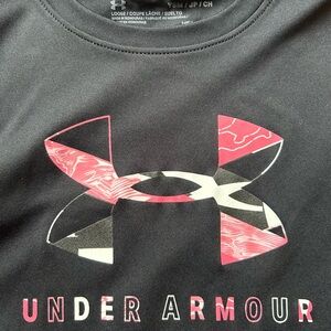 Long sleeve black athletic top